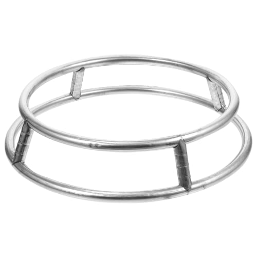

OUNONA Gas Stove Rack, Cast Iron Pot Ring, Wok Ring, Kitchen Wok, Cooking Table, Stovetop Rack, Home Pot Rack, Overheat Protection, Stovetop Burner, W