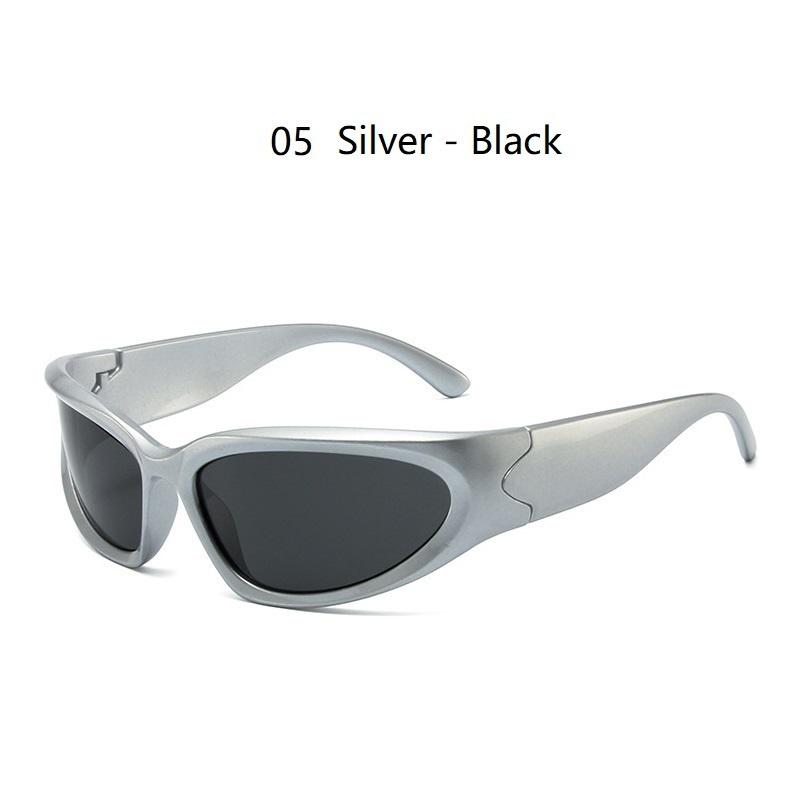 Ochelari de soare sport punk noi Y2k pentru bărbați femei Brand de lux Designer Ochelari de soare Modă bărbați Nuanțe vintage Ochelari de protecție UV400