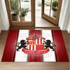 Sunderland Design Crystal Velvet Rug Soft Decorative Mat for Bedroom Entrance
