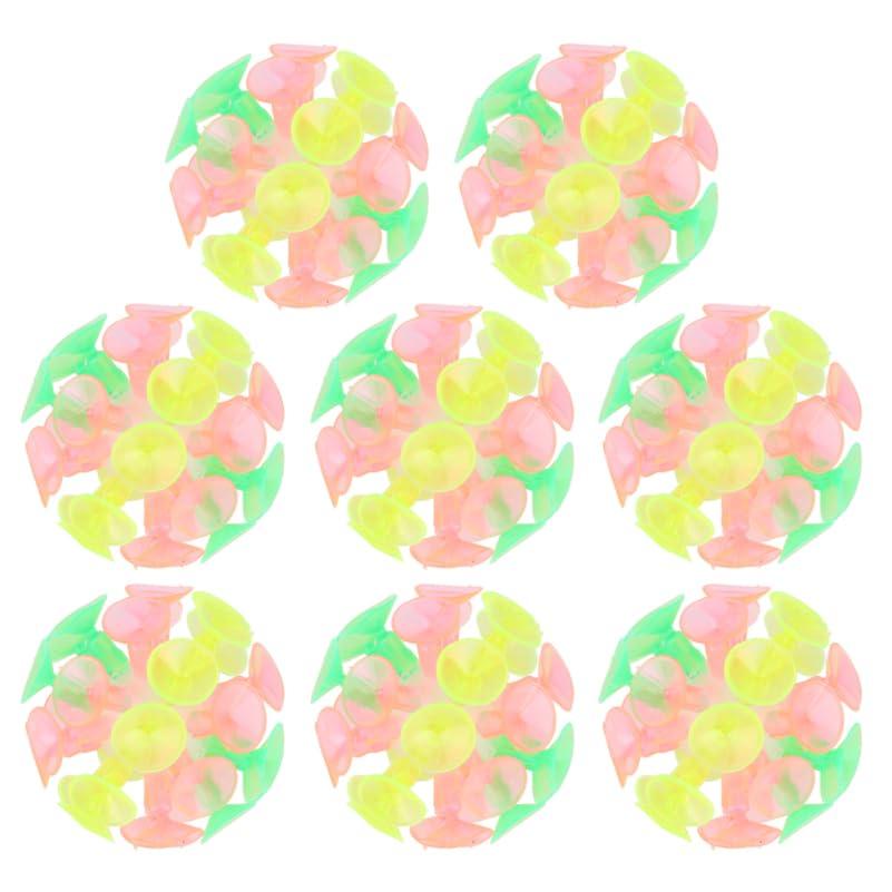 

LIOOBO Cucumber Balls, Fun Suction Cup Balls, Colorful Catch Balls, Stick Balls, Throwing Toys for Kids and Parents, Bathtime Play, Parties, Indoor