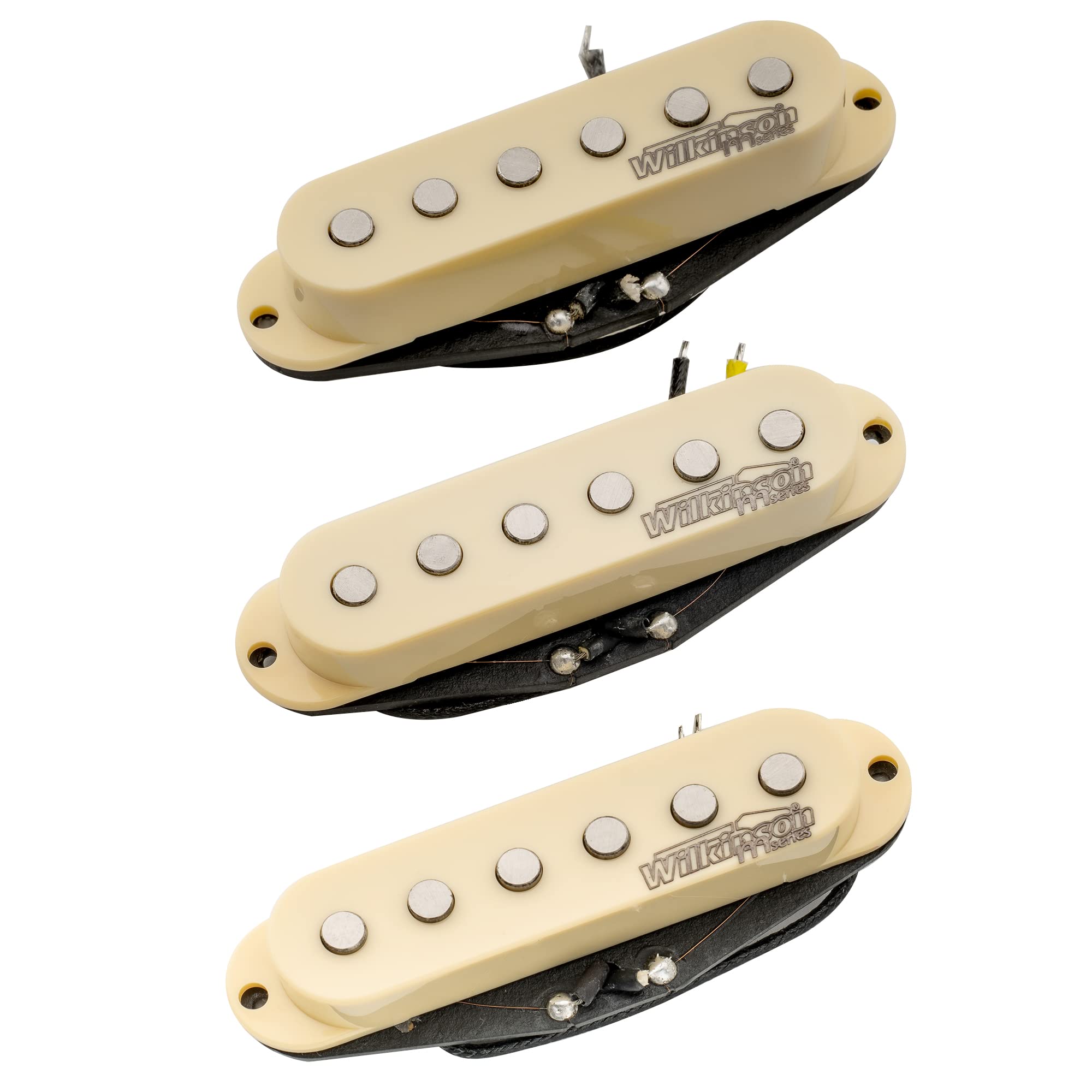 

Комплект звукоснимателей Wilkinson M Series High Output Alnico 5 Strat Guitars Cream, кремовый