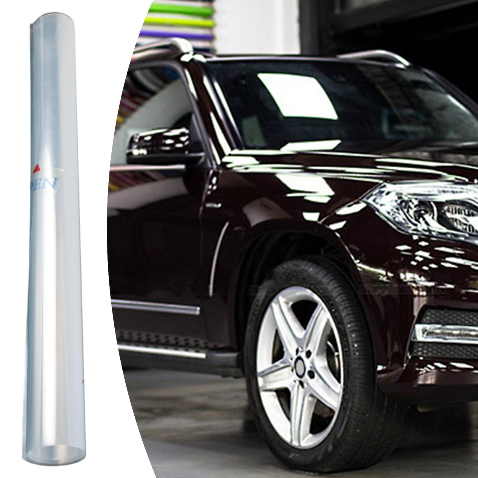 

Clear Paint Protection Film Clear Protective Film Ant-UV 19.6x78.7in High-Gloss Anti-Scratch Non-Yellowing Wrap For Motorcycle CN