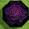 Purple Passion Bloom: Umbrella with Auto Open/Close, Outdoor Protection, Lightweight and Durable Travel Accessory 123