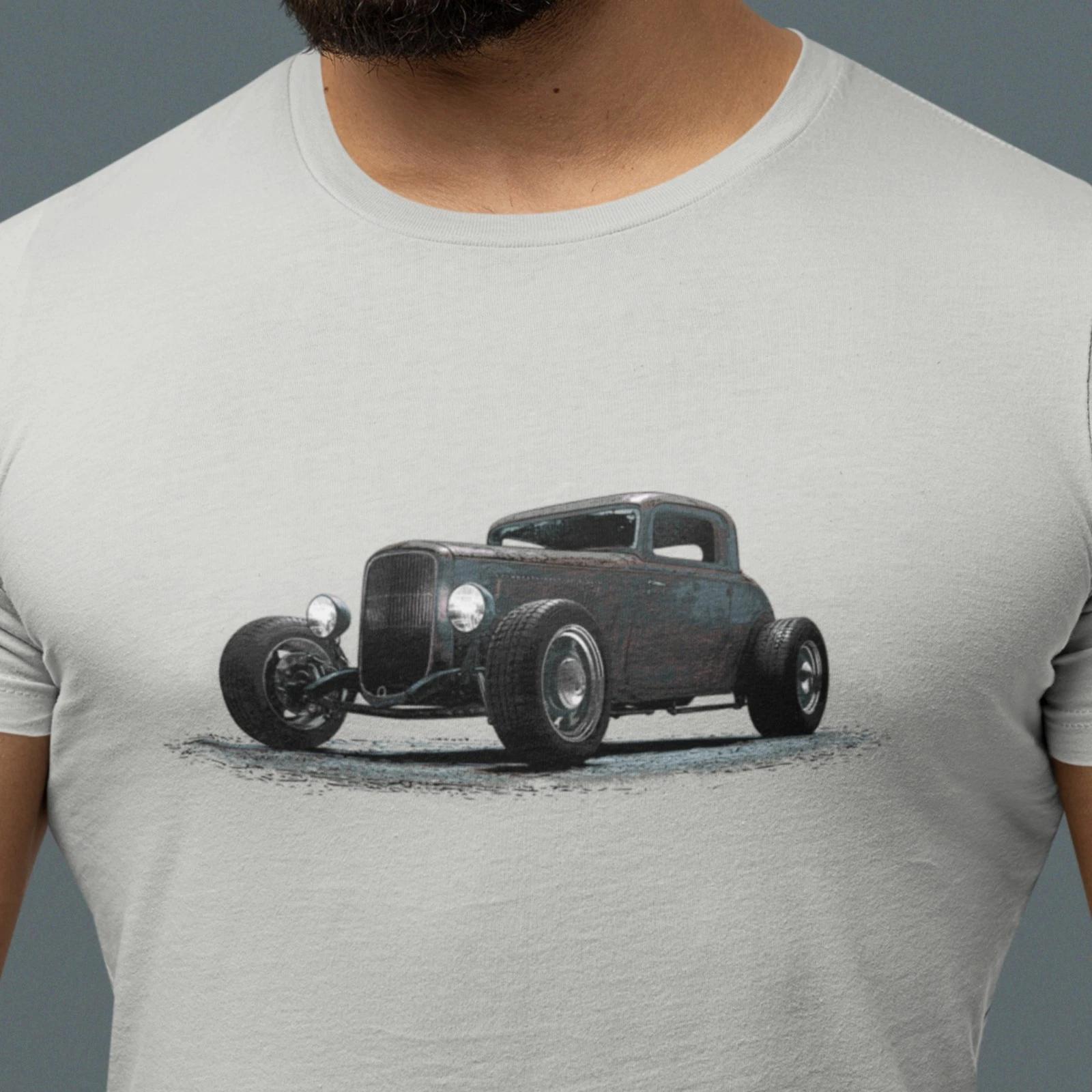 Classic Car shirt featuring a rusty 34 Ford Rat Rod 2XL