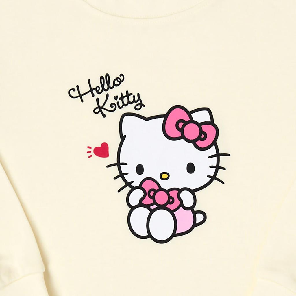 Sanrio Long Sleeve Hello 485926 Kids' Pajamas, Kitty, 120cm,