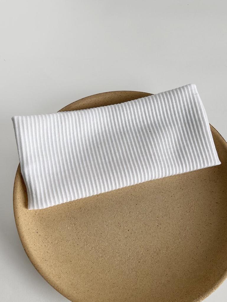 1 stk Minimalistisk Strikket Pannebånd, College Casual Sports Hodebånd Allsidige Tilbehør For Menn & Kvinner, Helårsbruk, Hårtilbehør