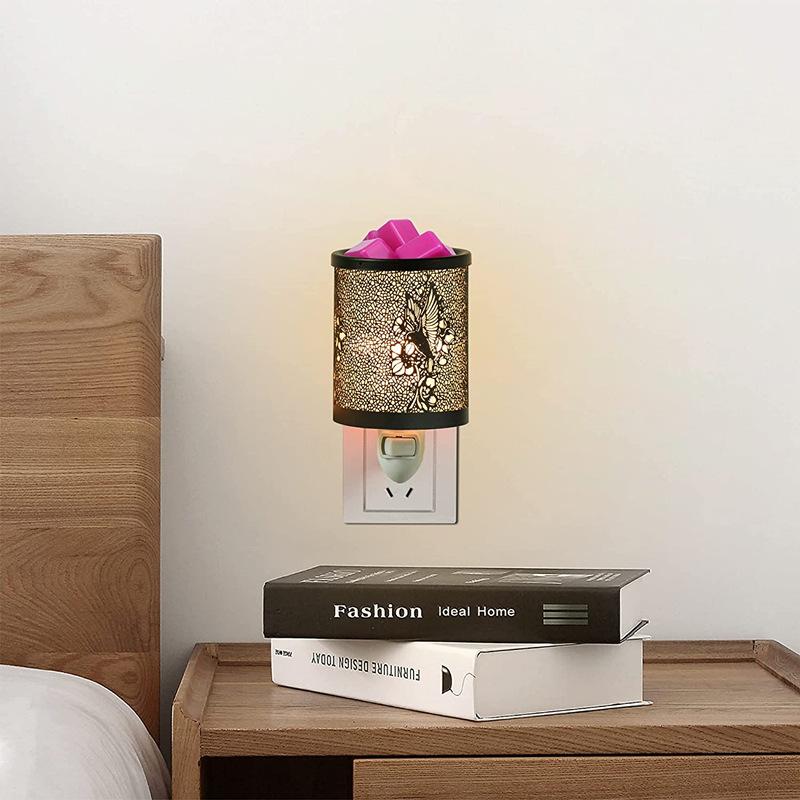 1 PCS U.S. Plug-In Wax Melter - Plug-In Wall Mounted Glass Wax Melter for Home, Office Decor and Plug-In Scented Candle Warmers