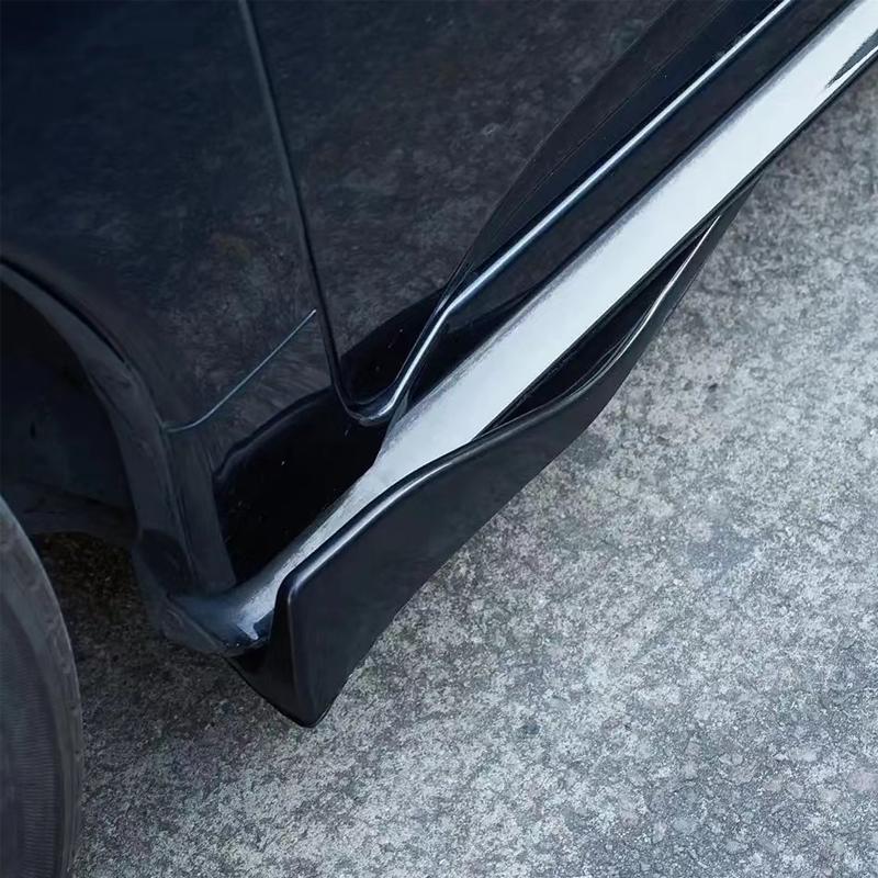 1 Pair Car Rear Bumper Lip Trim Protector Auto Side Skirt Cover Car Corner Bumper Guards With Screws Universal Fit