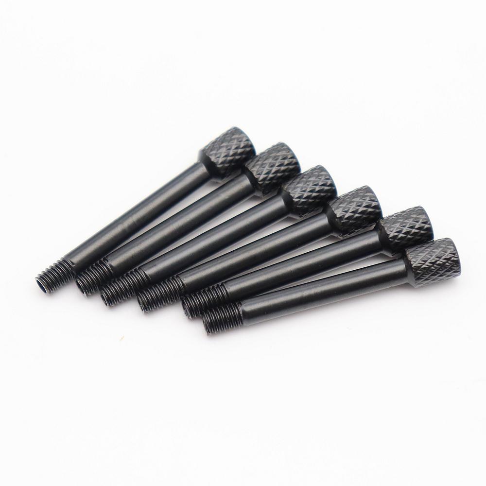 6Pcs Brass Electric Guitar Floyd Rose Tremolo Bridge Saddle Clamp String Screw
