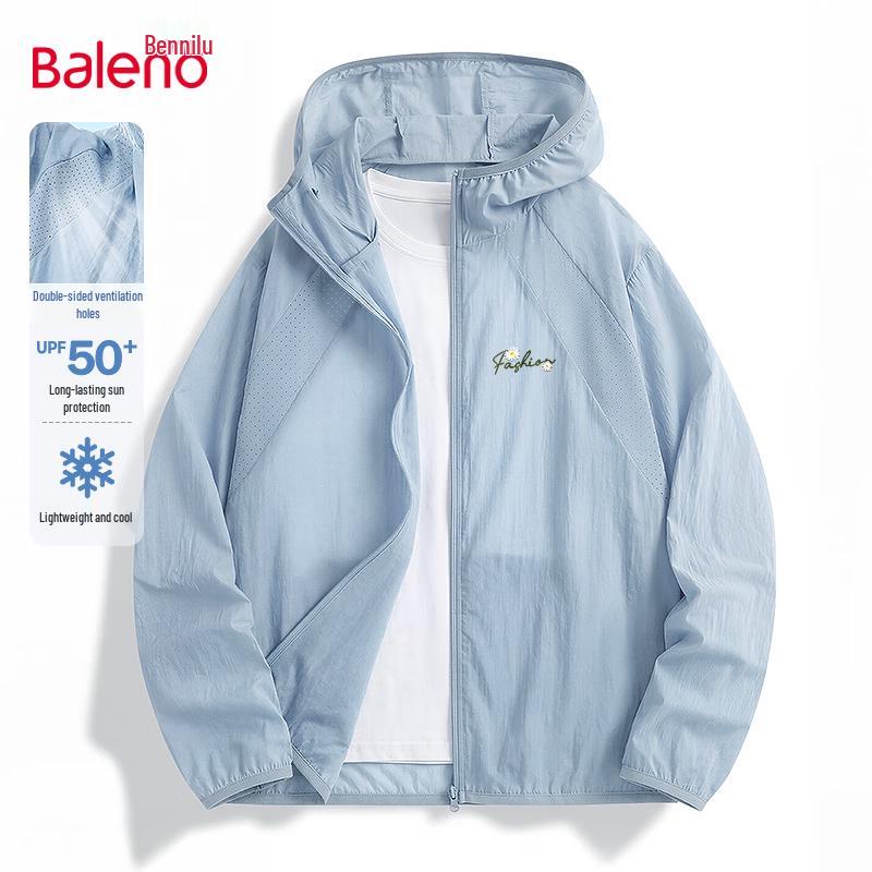 Baleno Men s Hooded UPF50+ Sun Protection Jacket L