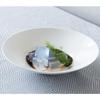 NARUMI Waltz Plate, 22cm, White, Simple Design, Perfect for Pasta or Curry, Deep, Microwave-Safe, Dishwasher-Safe, 52215-5980