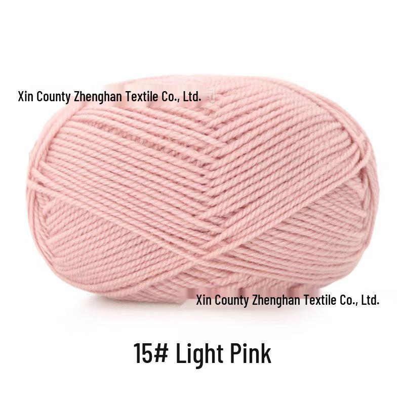 Snowy Velvet 3-Ply Medium Thick Yarn Kit: Knitting Needles, Scarf, Sweater, Baby Yarn, Crochet, DIY Material.