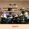 Timeless Design Removable Santa Claus Window Door Wall Sticker Vinyl Decal For Xmas Home Decor