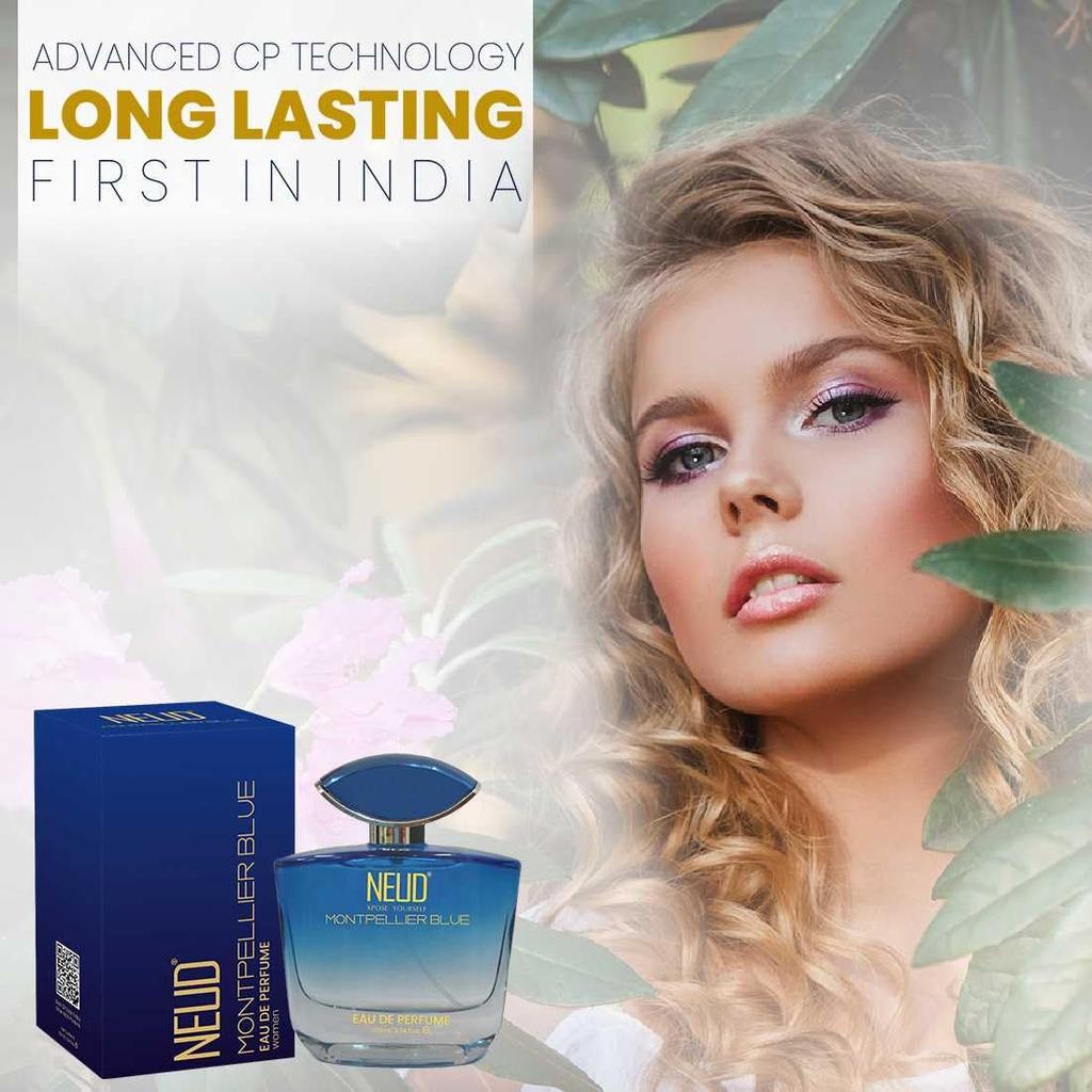 NEUD Montpellier Blue luxusní parfém pro elegantní ženy dlouhotrvající EDP - 1 balení (100 ml)