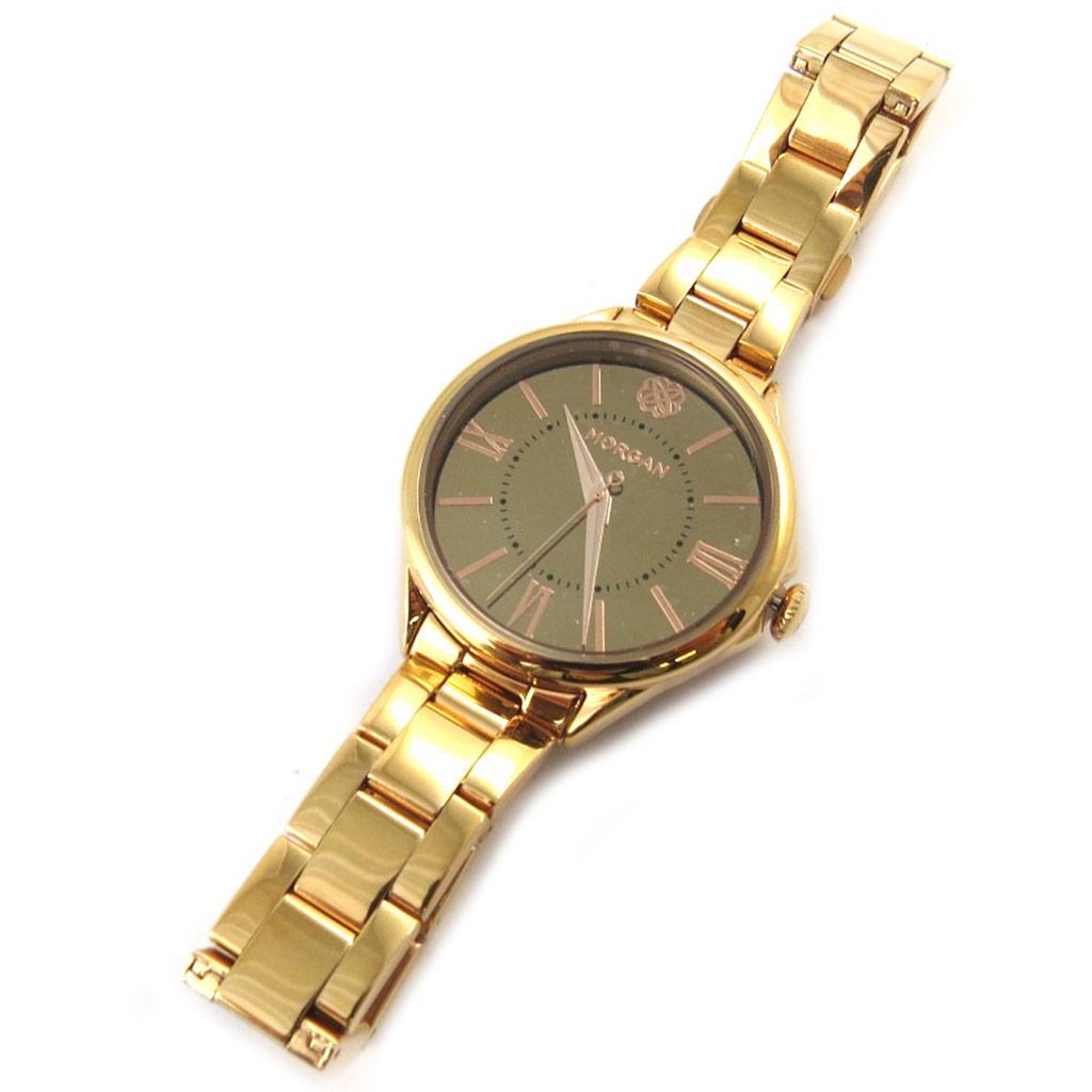 Morgan [N6252] - Designer Watch 'Morgan' Rose Gold (Elegance)