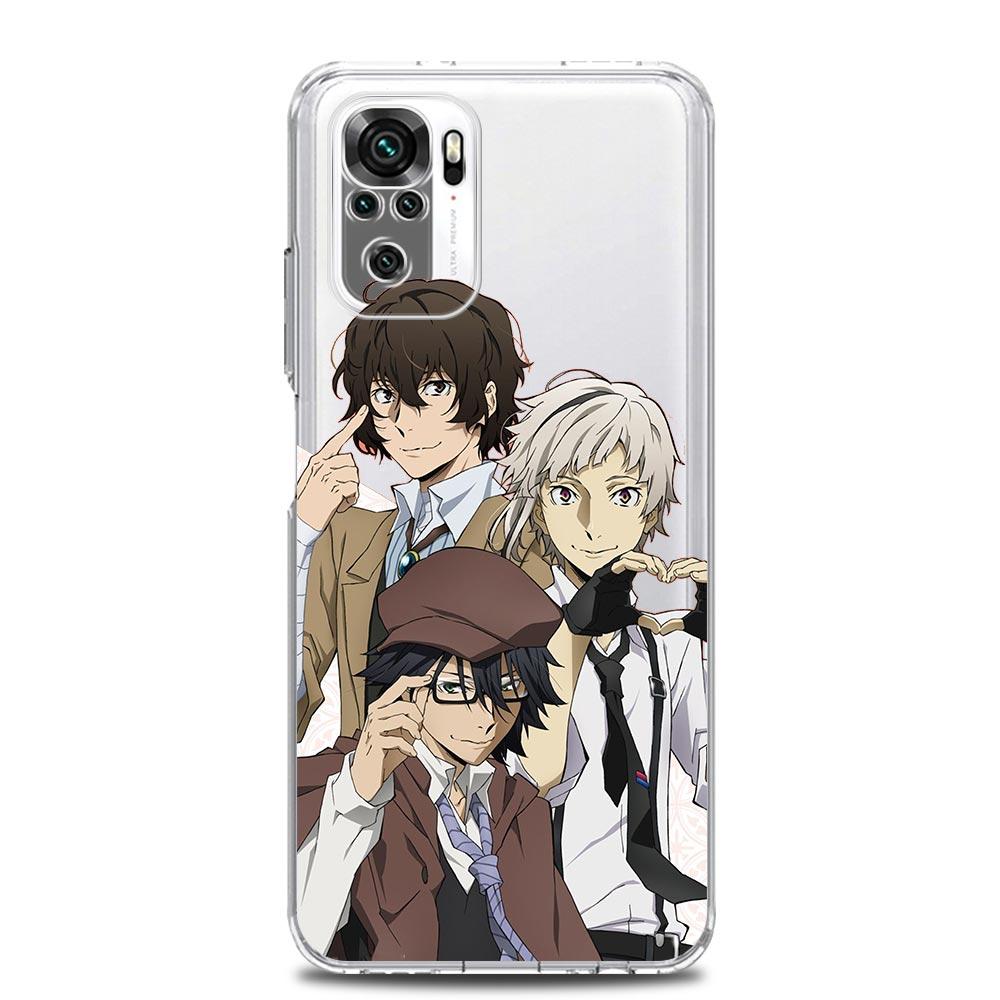 

Чехол для телефона Bungou Stray Dogs Dazai Osamu для Xiaomi Redmi Note 11 9S 9 8 10 Pro 7 8T 9C 9A 8A K40 Pro 11T 5G, мягкий прозрачный чехол Redmi 8
