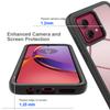 Funda protectora para teléfono Motorola Moto G84 5G con protector de pantalla PET