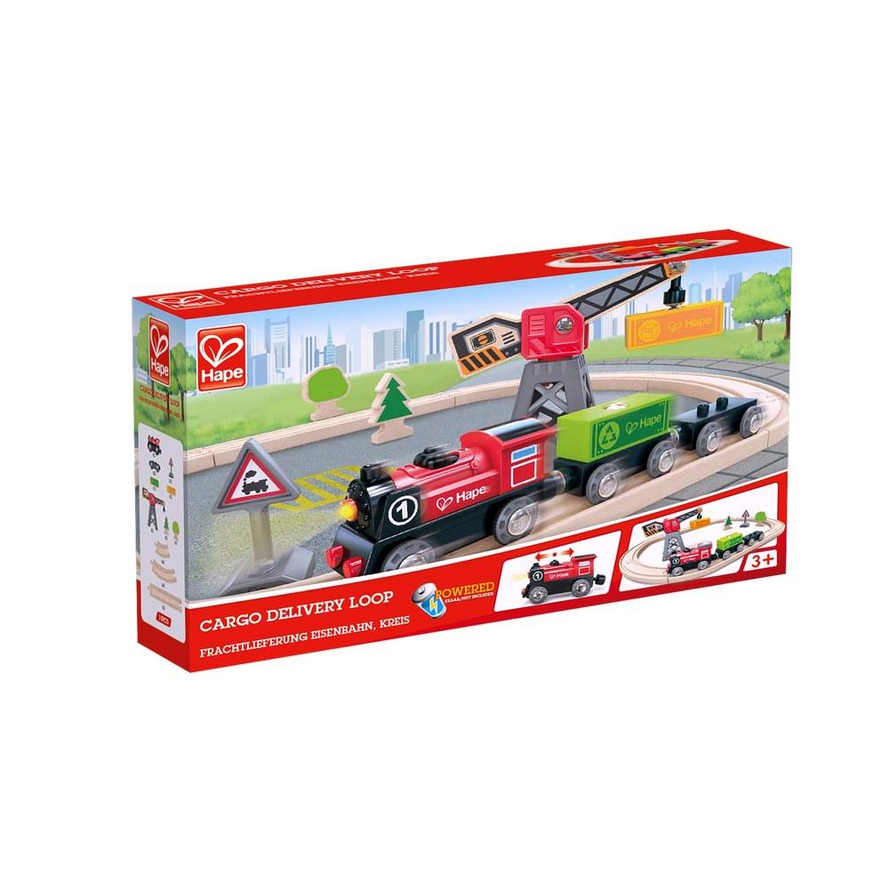 Hape Freight Delivery Train and Circle