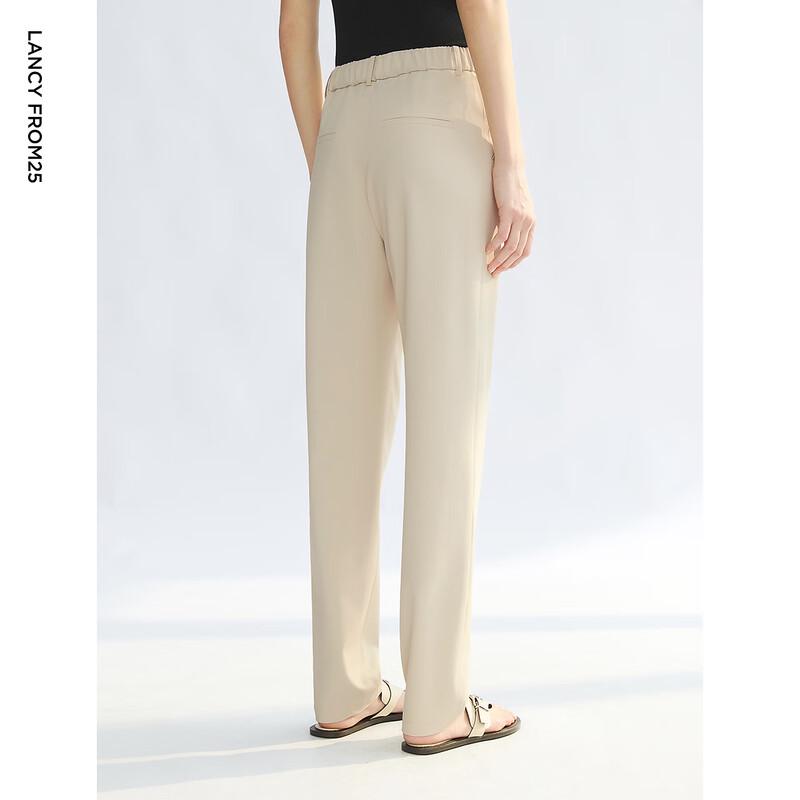 Langzi Women's Formal Straight-Leg Suit Pants