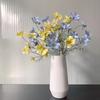 Artificial Gesang Flower Single Branch 4 Fork Queen Cosmos Fake Flower Silk Flower Bouquet Living Room Wedding Home Decoration