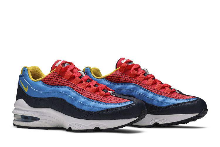 Kids' Sneakers Nike Air Max 95 Now GS 'Crimson Blue'