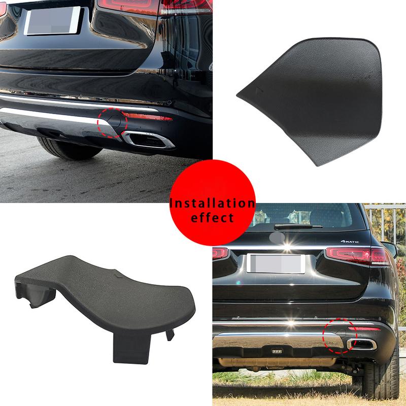 For Mercedes Benz GLS Rear Trailer Cover W167 Rear Bumper Towing Hook Hole Cover 1678859200 -