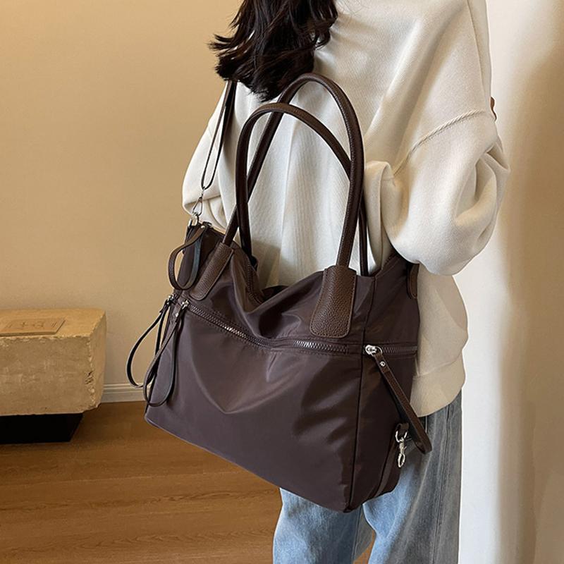 Nylon Oxford Bag Women Autumn and Winter Trendy Handbag Casual Tote Bag Large Capacity Shoulder Messenger Bag AVE