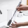 Long Handle Brush Silicone Straws Cup Brush for Easily Cup Maintenance Tool