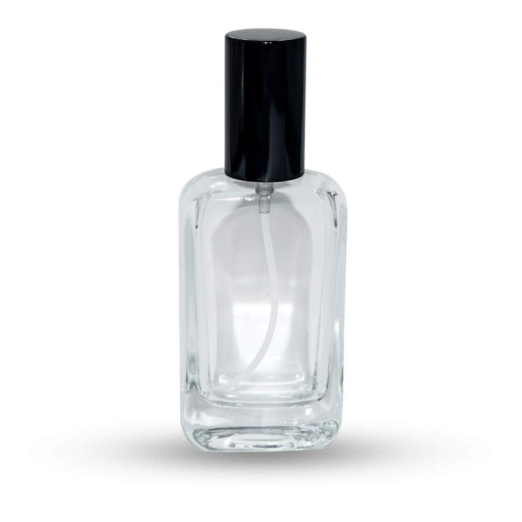 Hunky Dory 30ml Royal Empty Refillable Glass Bottle with Spray Pump and Cap for For DIY Perfume, Essential Oils, Blends,