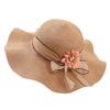 Sunflower Wide Brim Straw Hat For Women With Sun Protection And Neck Coverage For Summer Outdoor Activities
