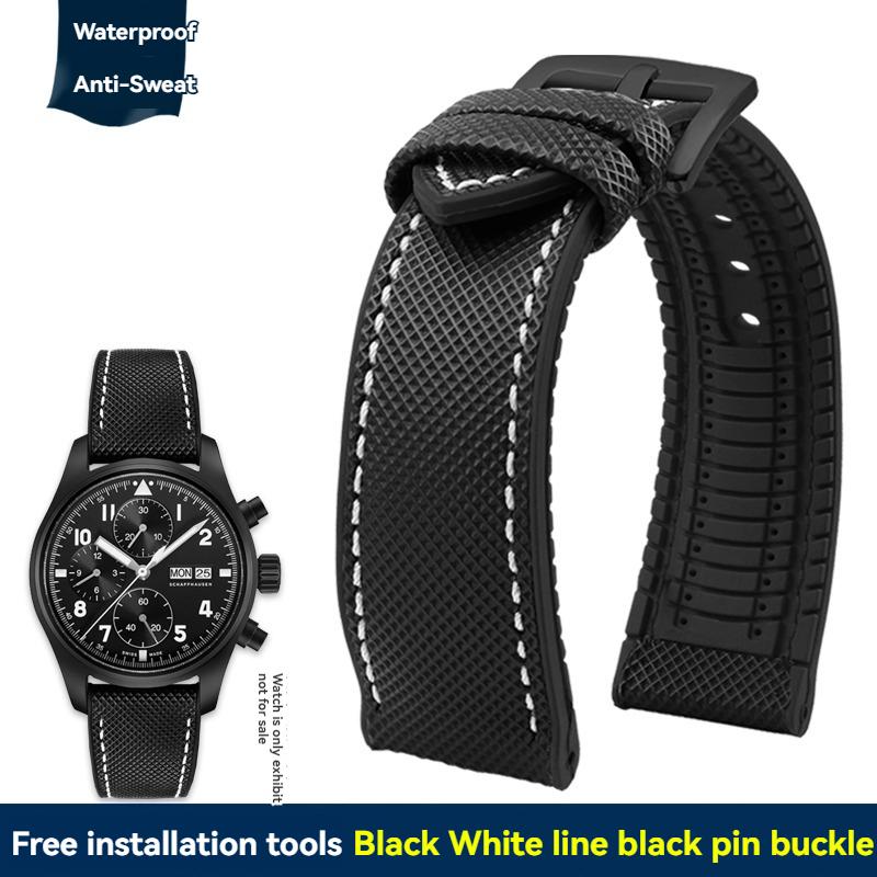 

Nylon rubber watch strap For Casio 5497 PRG-600YB/650 PRW-6600/6800 PROTREK PRW-60/70Y/30 /50Soft Waterproof Watchband 23mm 24mm 23mm