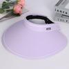 New Empty Top Hat Women's Sunscreen Hat Outdoor Sun Hat Women's Summer Empty Top Big Brim Big Brim Design