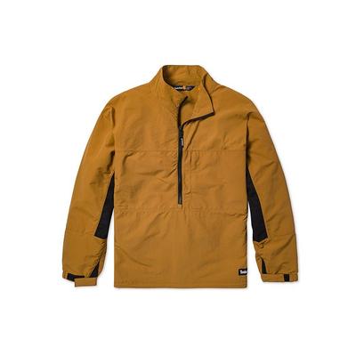 Colorblock Half-Zip Stehkragenjacke Unisex-Jacke Weizen A5VDF-P47