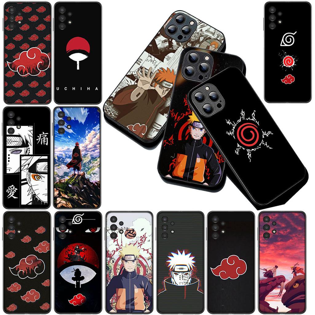 Cover for Samsung Galaxy S24 S25 S23 FE Ultra Plus S7 Edge S25+ S23+ A56 5G Casing Silicone Phone Case Akatsuki Narutos Pain