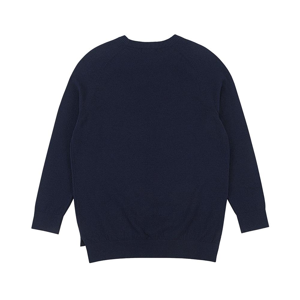 MARTINE GOLF Terry Raglan Sleeve Knit_Navy (Men)