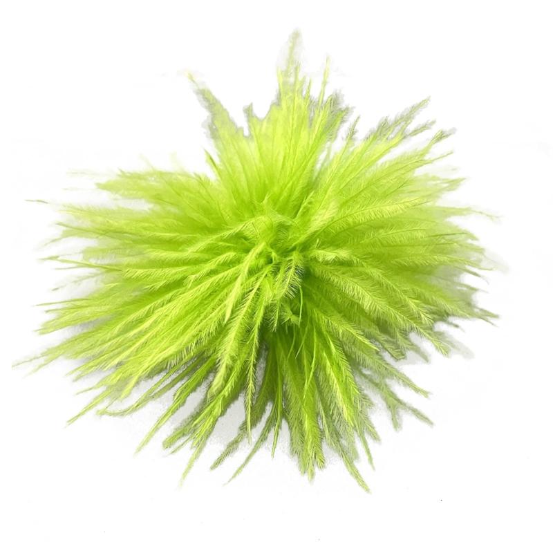 Feather Brooch Scarf Clip Brooches Lapel Pins Dress Accessories Ostrich Feather Material Corsage Pin Feather Lapel Pins