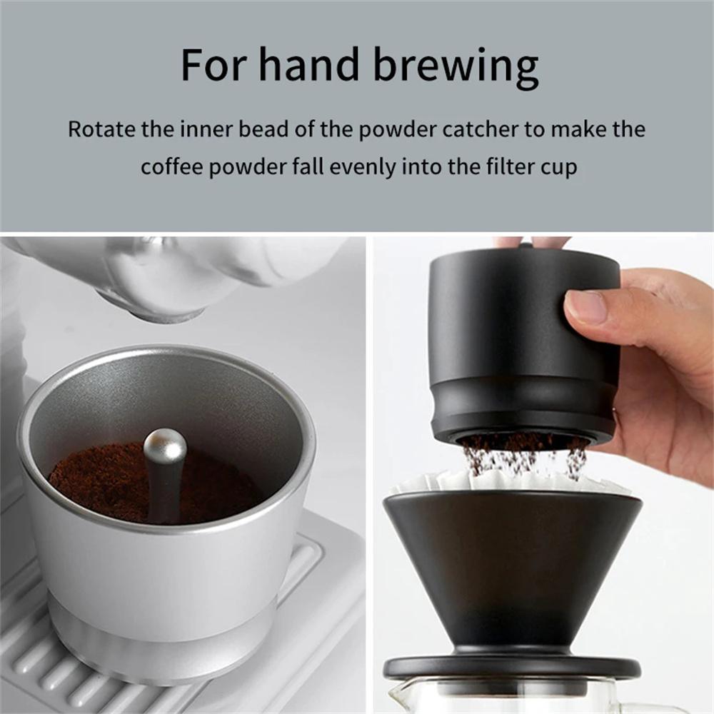 Tazza dosatrice per caffè da 58 mm Lega di alluminio Imbuto dosatore per espresso Tazza di infusione Anello dosatore per portafiltro Distributore Accessori per caffè