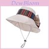 Bohemian-Stil Schlapphut Aus Atmungsaktiver Baumwolle Für Sommerliches Outdoor-Reisen