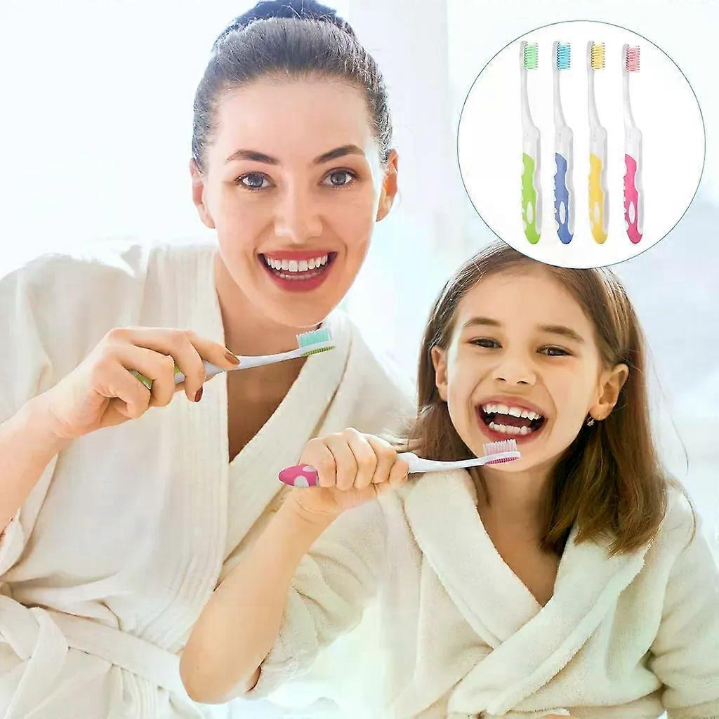 Pack Travel Toothbrush, Folding Travel Toothbrush Foldable Toothbrush Portable Soft Toothbrush for Adults Children