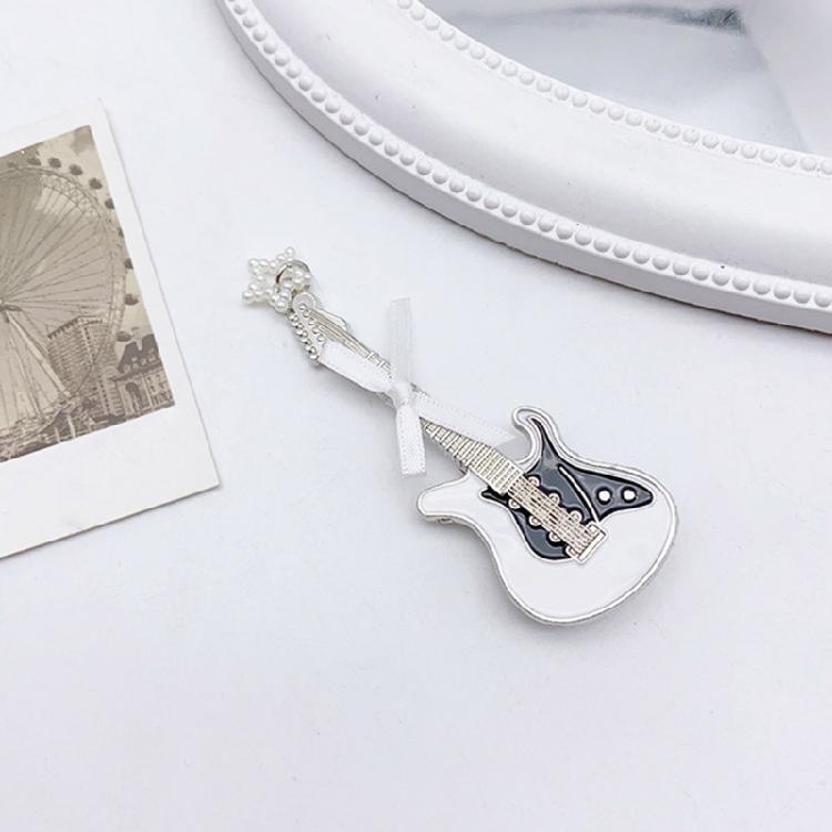 Fashionable Guitar Hair Clip Bowknot Star Hairpin Sweet Charm Bangs Side Clip