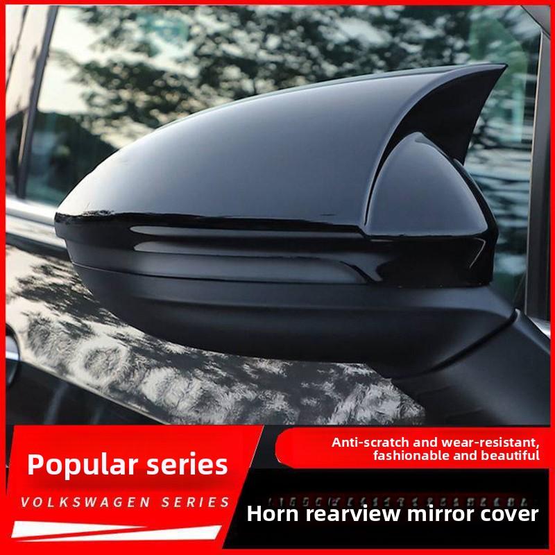 BGC1 Golf 3 4 MK3 MK4 2026 Hot For VW VOLKSWAGEN Car Rearview Side Mirror Cover Horn Wing Cap Exterior Door Rear View Case Trim Stick