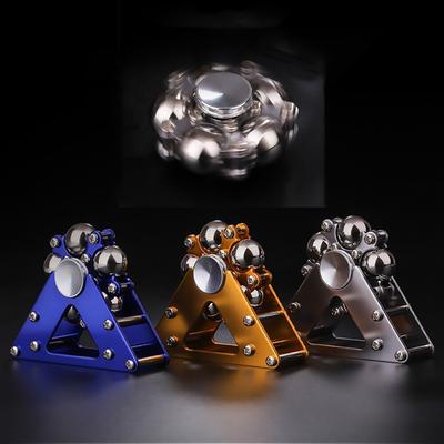 62 Teile DIY Fidget Spinner Hand Zinklegierung Metall Klassische Halterung Fingerspitze Top Antidepressivum Anti Reizbarkeit ADHS Büro Spielzeug