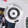 Wall Mounted Bluetooth CD Player Equipped with Dust Cover and Dual Horn Speaker Household CD Album Radio 10W 185*185*33mm