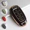 3/4/5 Buttons Tpu Car Key Case For Hyundai Palisade Grandeur Azera Elantra Gt Kona -26 Smart Fob Protector Cover Accessories