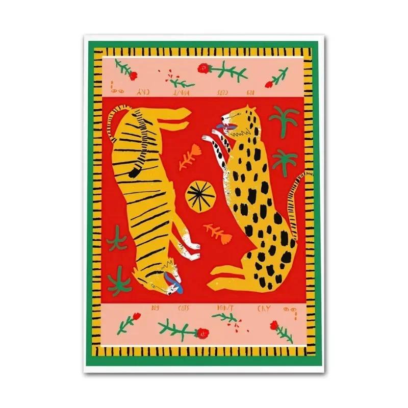 

Мода Леопард Животное Ковер для Гостиной Ретро Искусство Спальня Прикроватный Кухонный Коврик Дом Кофейные Столики Ковер Большой Площади Декорация 40x60cm