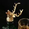Wine Pourer Zinc Alloy Deer Elk Lion Bull Wine Stopper Drinks Bar Tools Night Club Bar Accessories Home Bar for Kitchen Tools