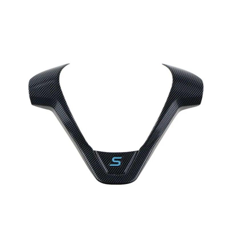Autocolante cu paiete pentru ornamentele volanului ABS pentru Ford Ecosport 2013 -2016 Nou Fiesta 2012 2013 2014 2015 2016 2017 Accesorii auto
