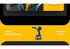 Rechargeable Brushless Impact Wrench with Lithium Battery for Auto Repair & Woodworking