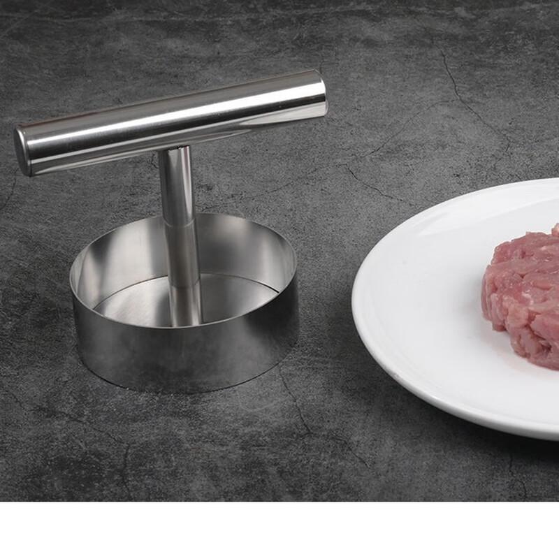 Fumede Edelstahl Hamburgerpresse