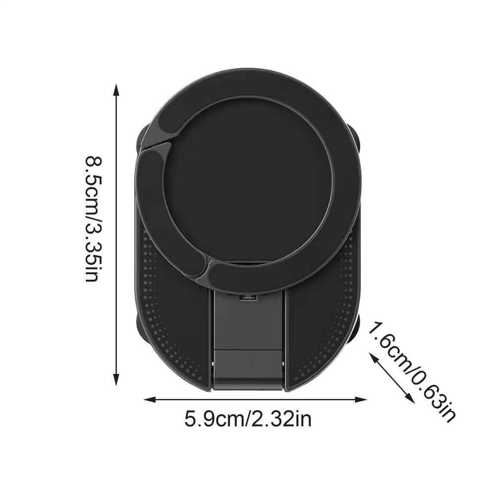 

3In 1 Magnetic Suction Phone Holder 360 degrees Rotatable Foldable Portable Car Mount Stable Magnetic Bracket Innovation Hook